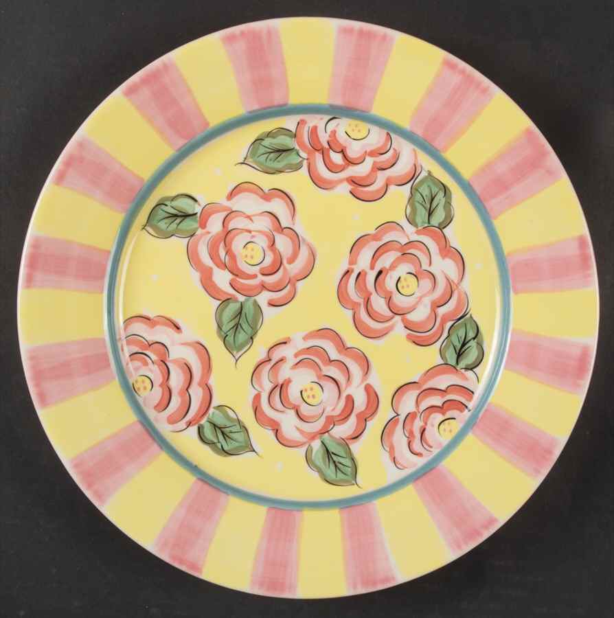 Fleurtations Dinner Plate by Essex Collection-1