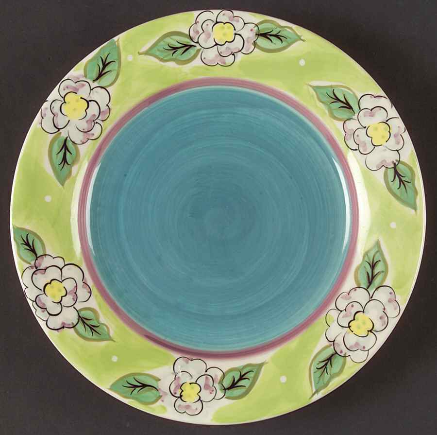 Fleurtations Dessert/Pie Plate by Essex Collection-1