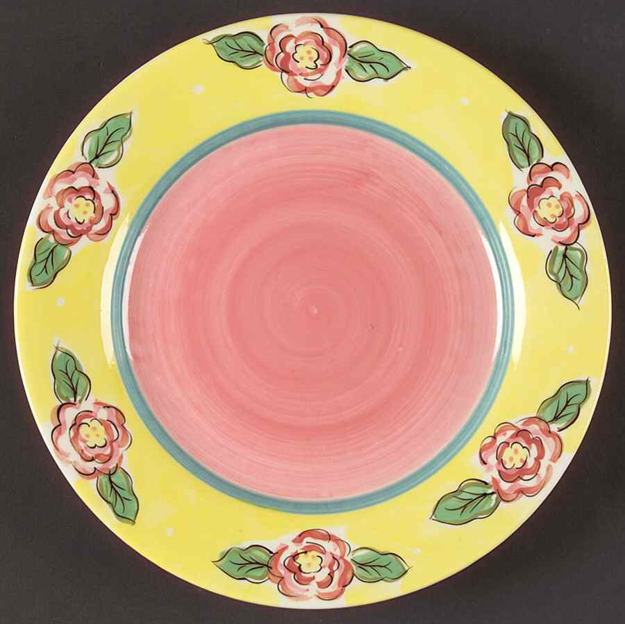 Fleurtations Dessert/Pie Plate by Essex Collection-1