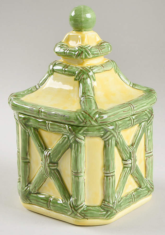 Good Fortune Small Canister & Lid by Essex Collection-1