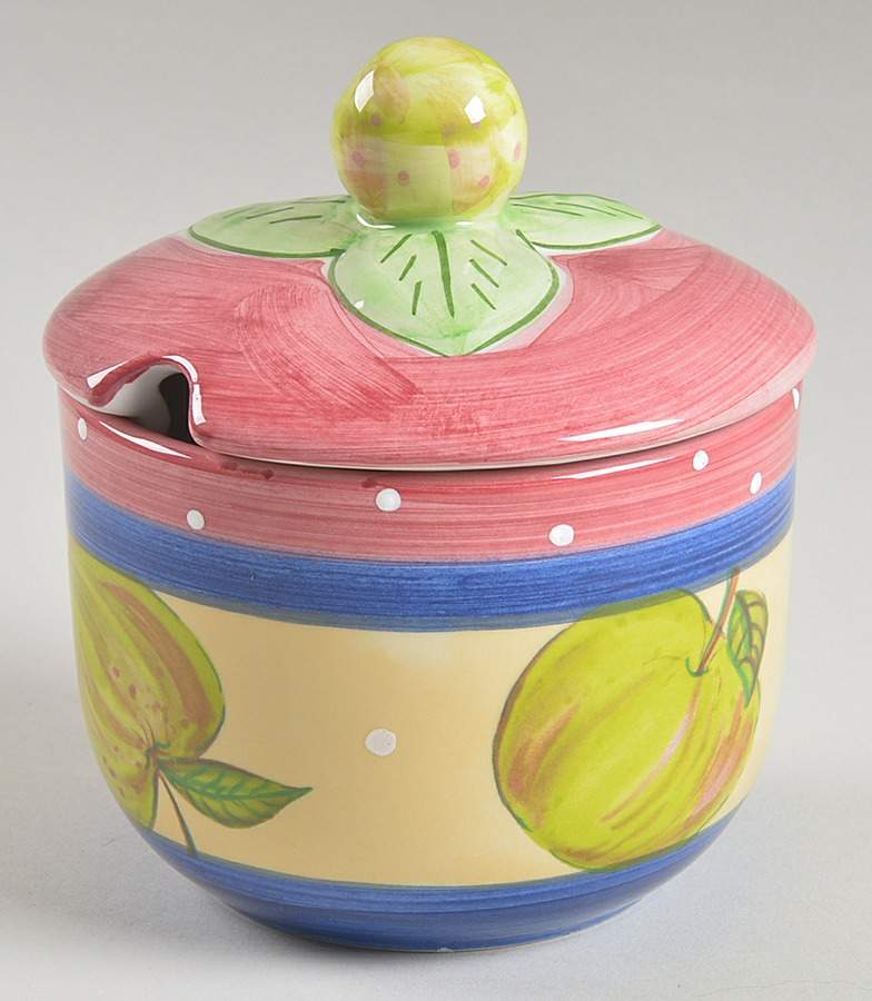Fruit Punch Sugar Bowl & Lid by Essex Collection-1