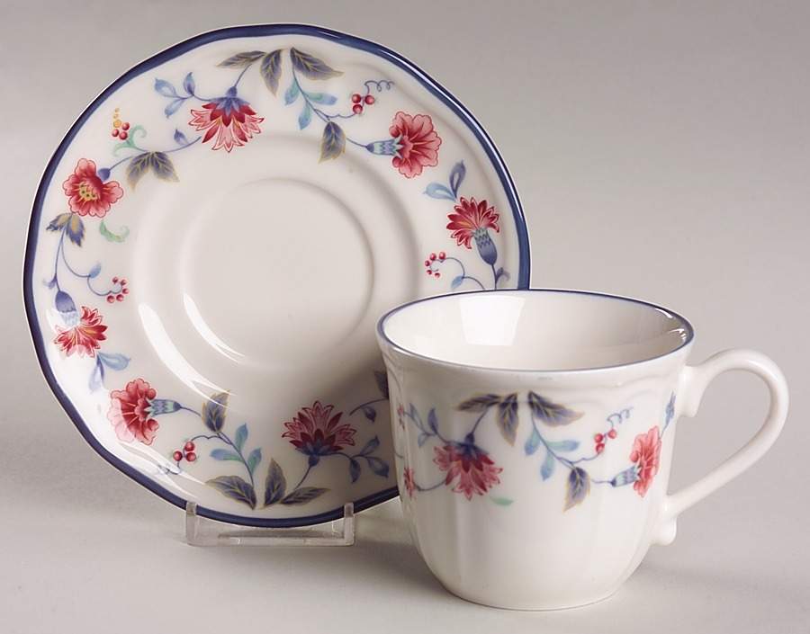 Asiana Flat Cup & Saucer Set by Epoch-1