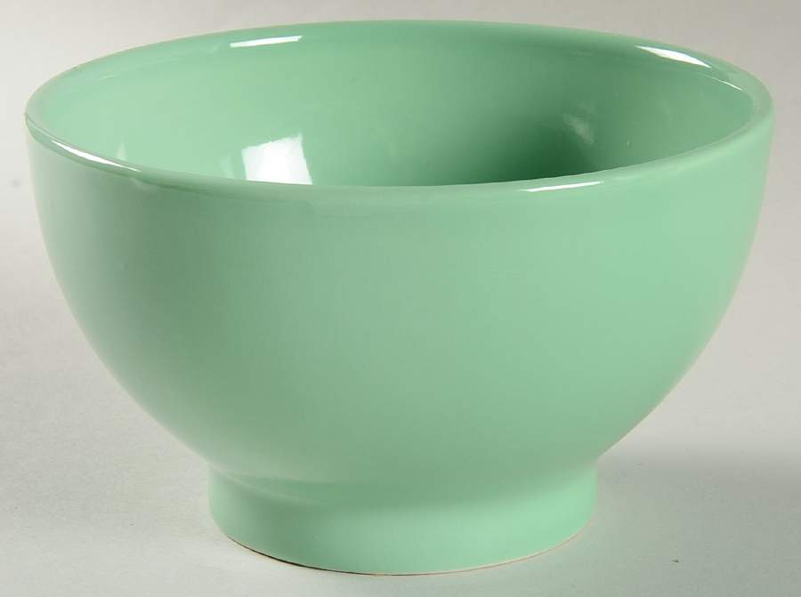 Solid Color Green Coupe Cereal Bowl by Epoch-1