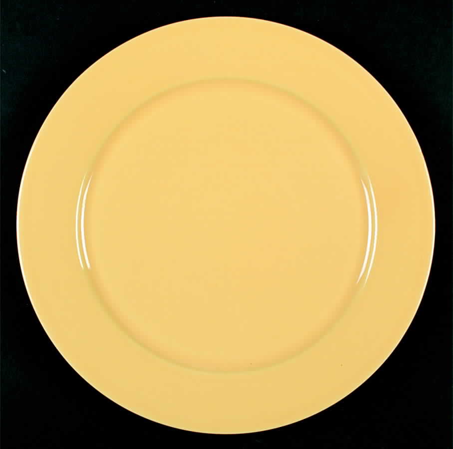 Solid Color Yellow Service Plate (Charger) by Epoch-1