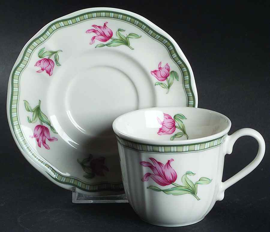 Westlake Flat Cup & Saucer Set by Epoch-1
