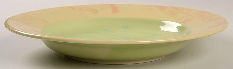 Stonewash Poppy Large Rim Soup Bowl by Epoch-1