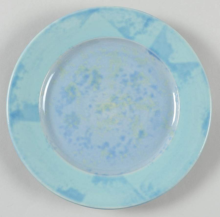 Stonewash Blue Salad Plate by Epoch-1