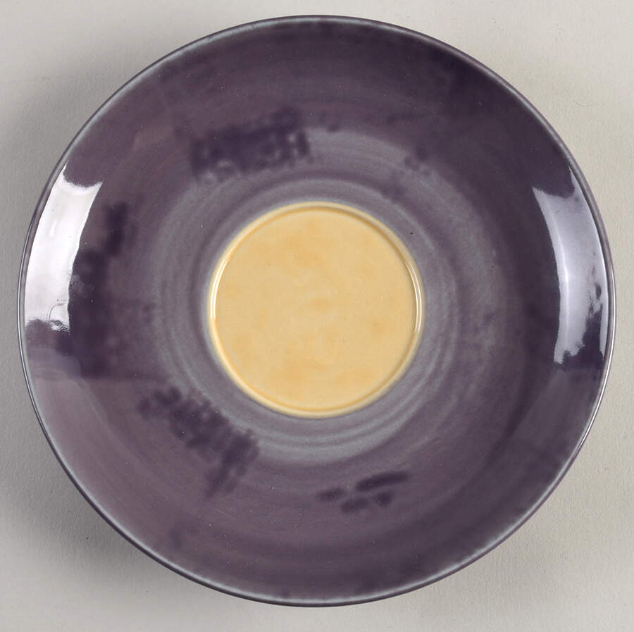 Stonewash Plum Saucer for Cafe Au Lait by Epoch-1