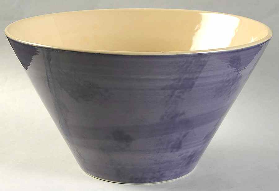 Stonewash Plum 9" Round Vegetable Bowl by Epoch-1