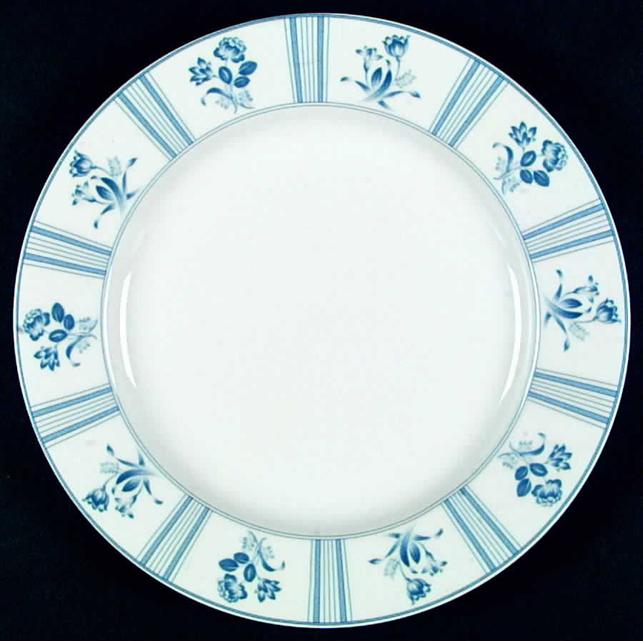 Blue Tapestry Dinner Plate by Epoch-1