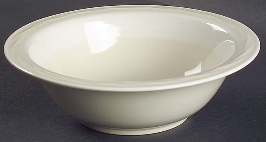 Whipped Cream Rim Cereal Bowl by Epoch-1