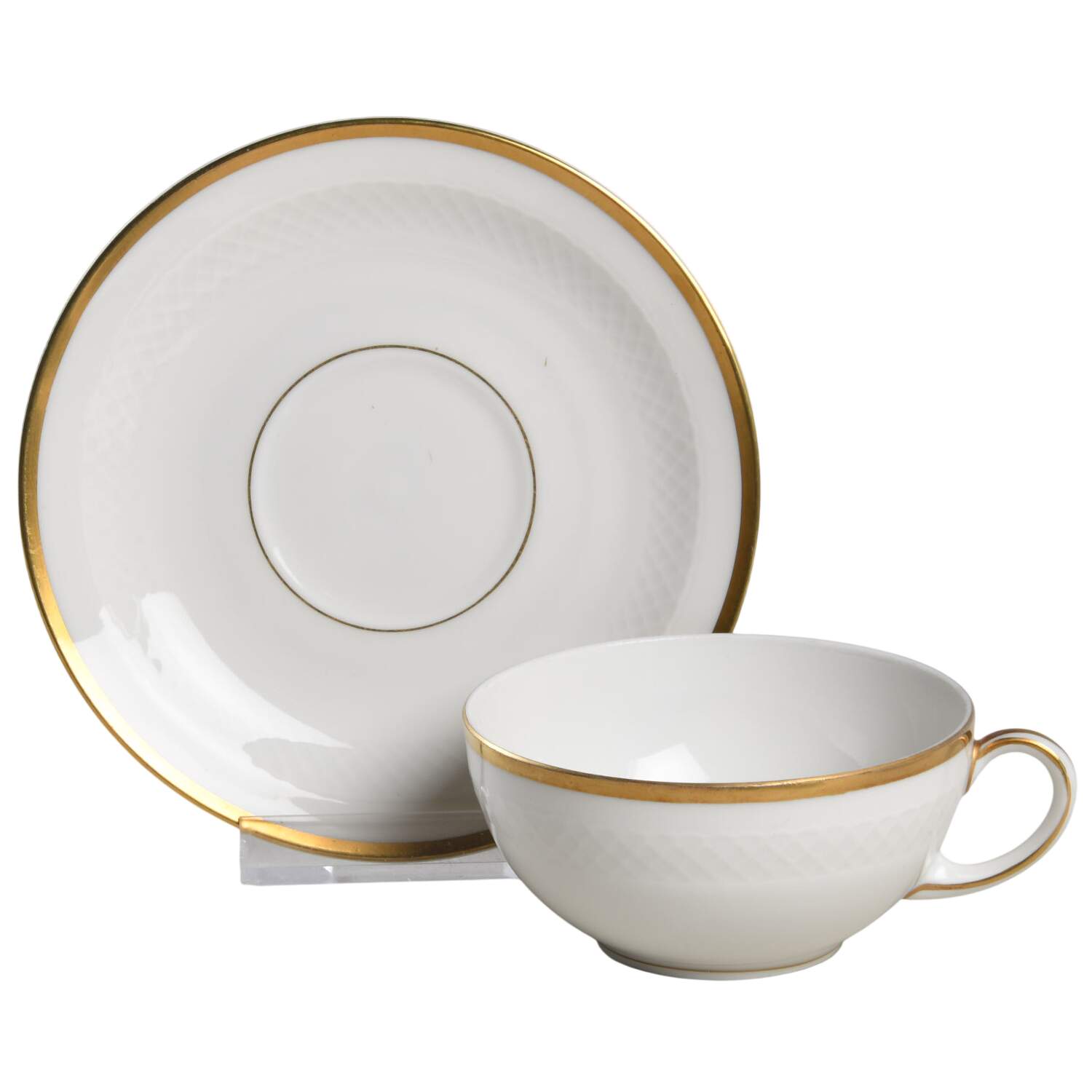 ESC63 Flat Demitasse Cup & Saucer Set by Eschenbach-1