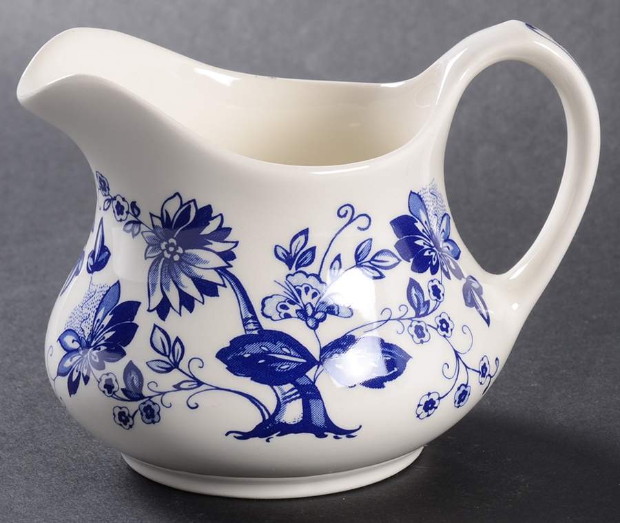 Blue Onion Creamer by English Ironstone Tableware-1