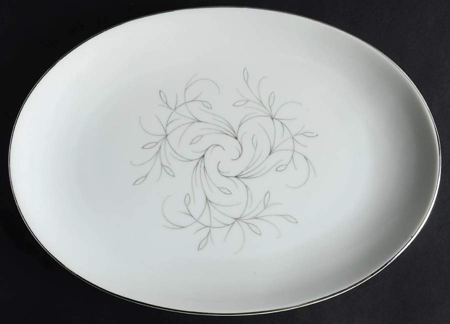 Riviera 12" Oval Serving Platter by Enkore-1