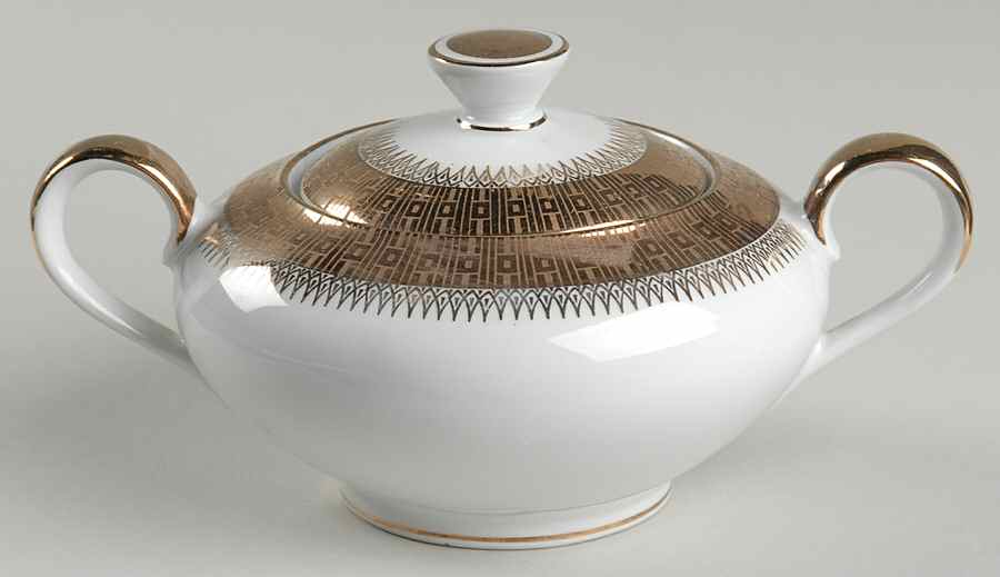 Gitty Sugar Bowl & Lid by Eberthal-1