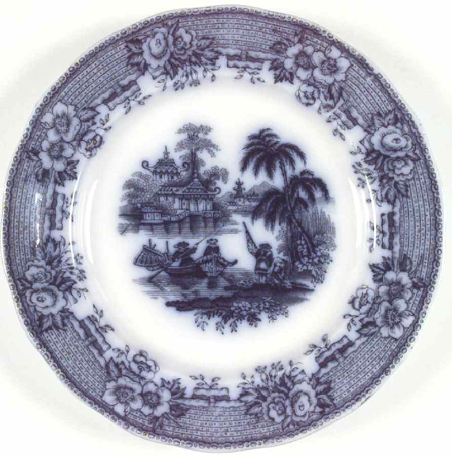 Burmese Salad Plate by W & E Corn-1
