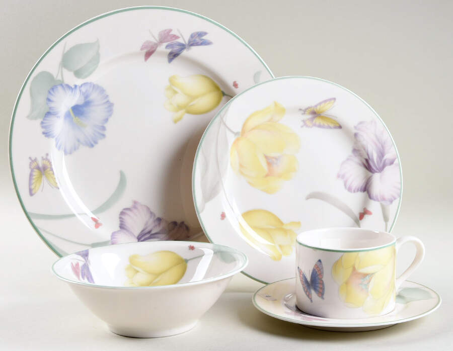 Garden Walk 5 Piece Place Setting by Epoch-1