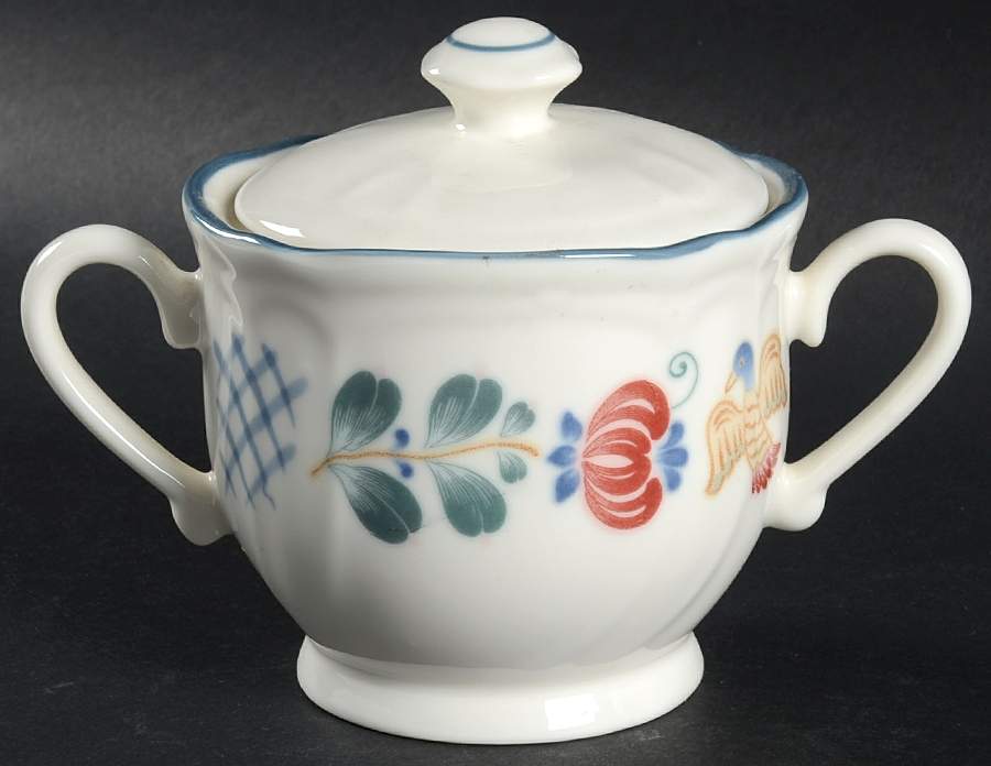 Morning Song Sugar Bowl & Lid by Epoch-1