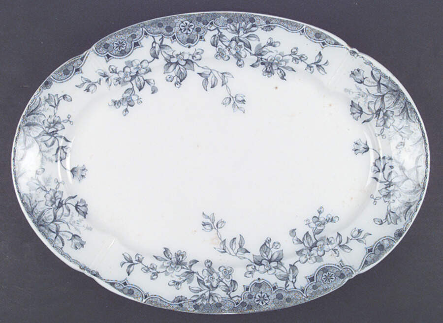 ENG5 12" Oval Serving Platter by England-1