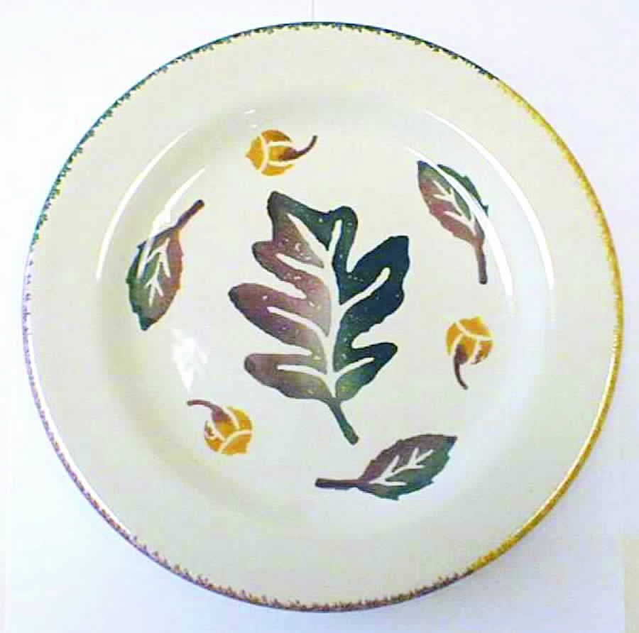 Oak Leaf Dinner Plate by Euro Ceramica-1