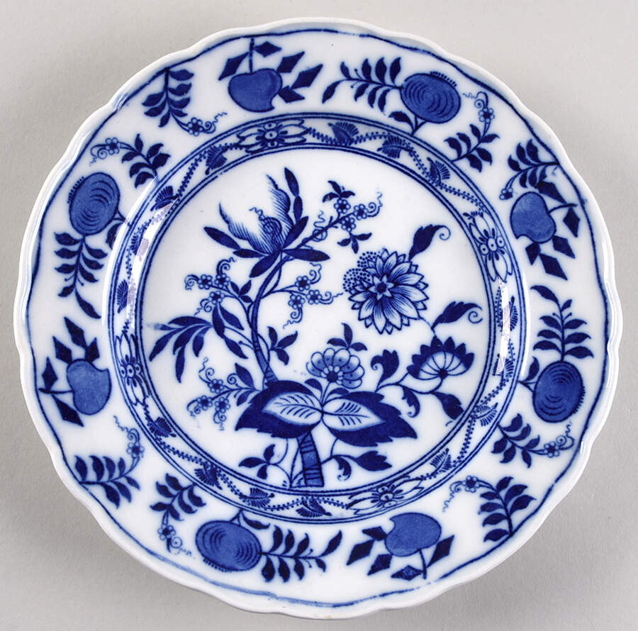 Meissen (Scalloped) Luncheon Plate by Brown, Westhead & Moore-1