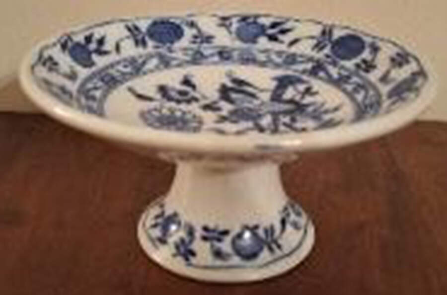 Meissen (Scalloped) Round Compote (Height X Width) by Brown, Westhead & Moore-1