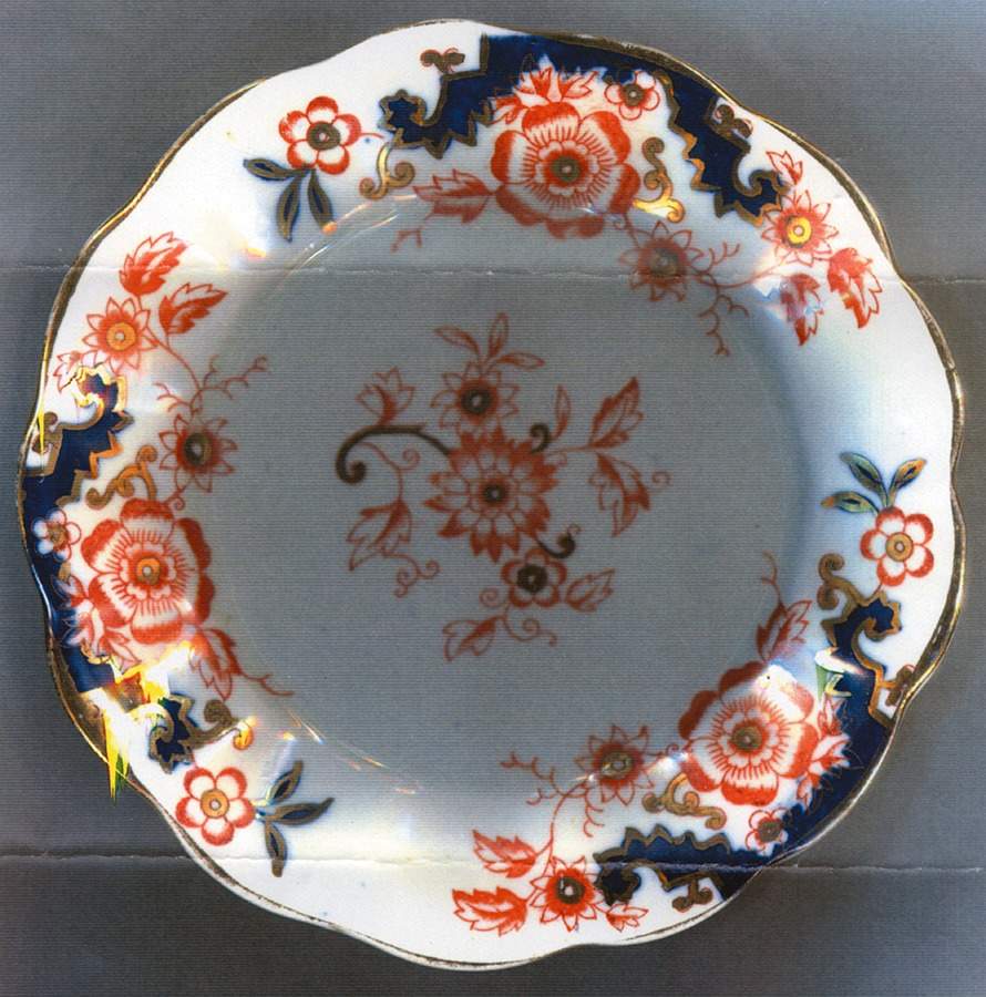 Queene Anne Bread & Butter Plate by Edward Asbury-1