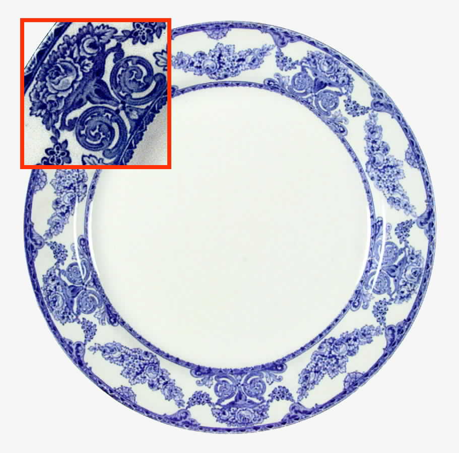 Roselle Dinner Plate by England-1