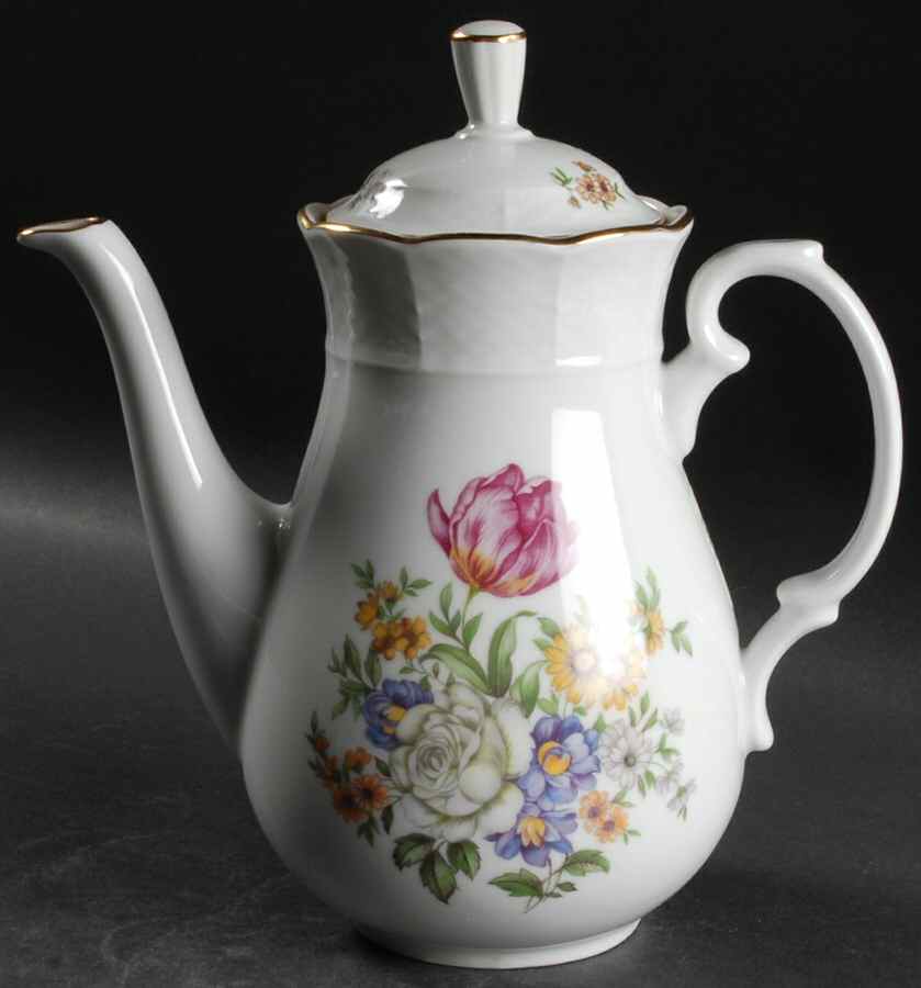 Bouquet Mini Coffee Pot & Lid by Europa-1