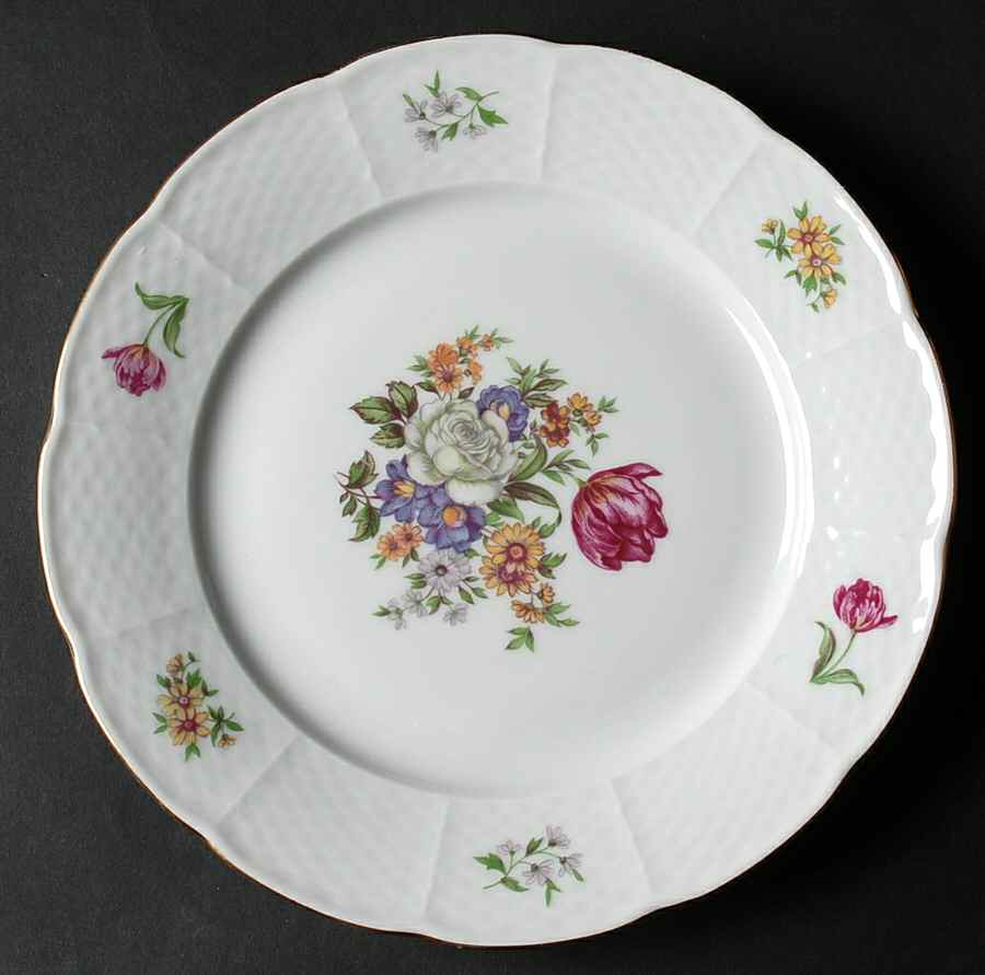 Bouquet Salad Plate by Europa-1