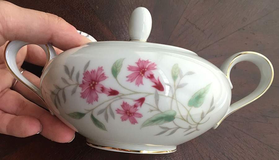 P861c Sugar Bowl & Lid by Eschenbach-1