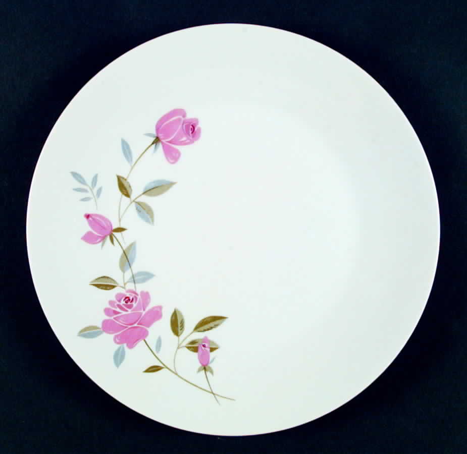 Camelot Rose Dinner Plate by Enchante-1