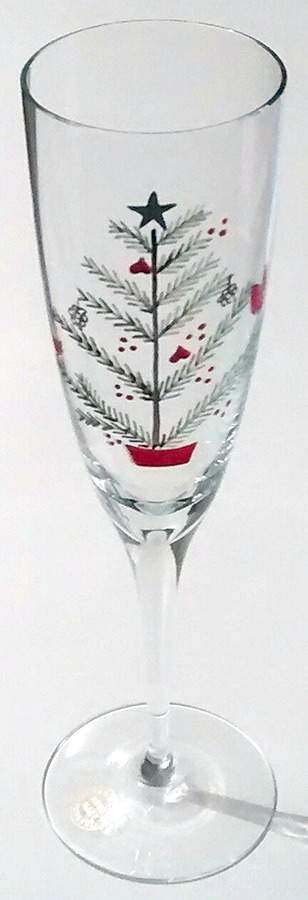EBA4 Glassware Champagne Flute by Eddie Bauer-1