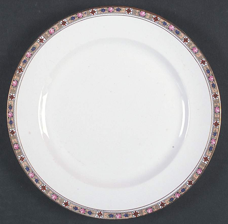 EAL5 Luncheon Plate by East Liverpool Potteries-1