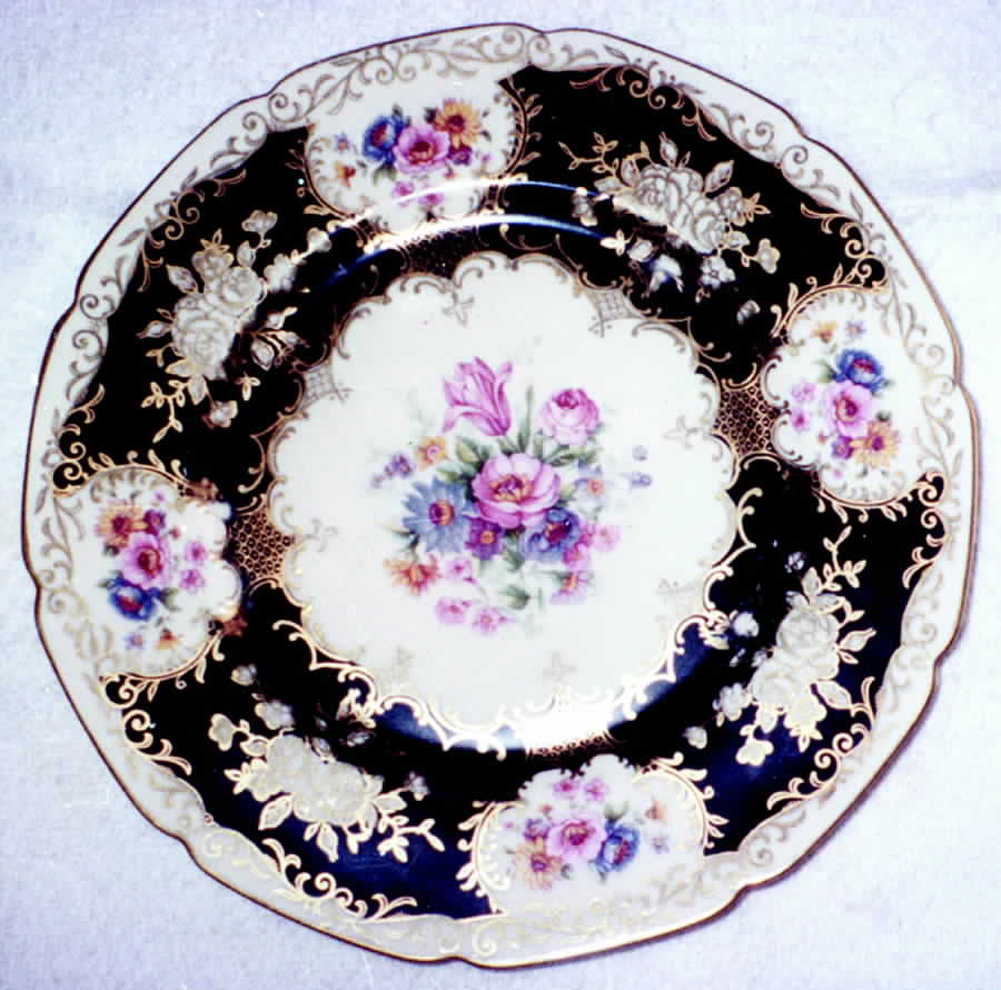 EPI46 Cobalt Dinner Plate by Epiag-1