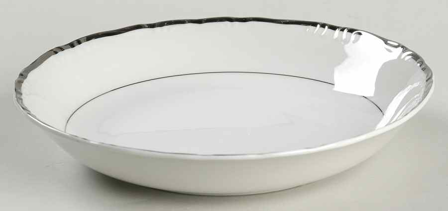 Lady Aster Coupe Soup Bowl by Ekco-1