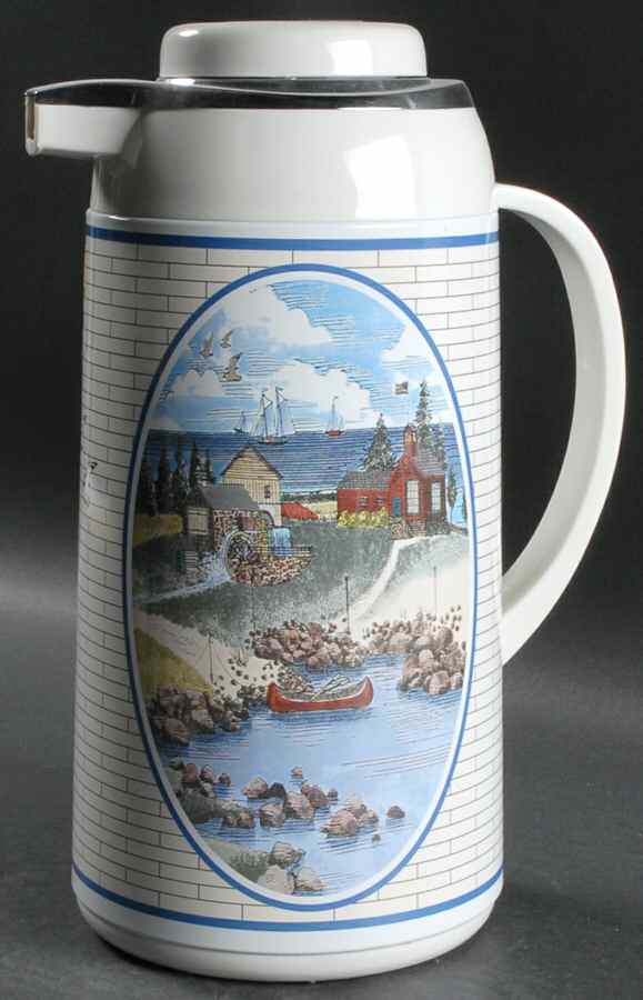 Pioneer Bay Plastic Thermos/Carafe & Lid by Epoch-1