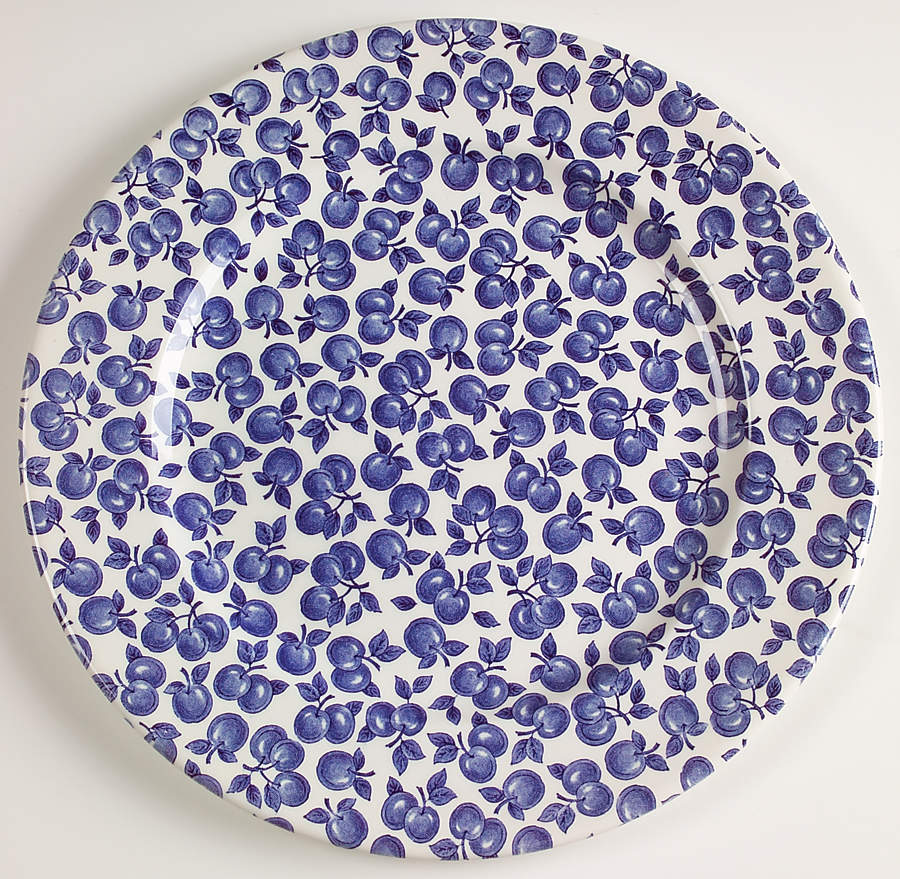 Eit20 Blue Dinner Plate by English Ironstone Tableware-1
