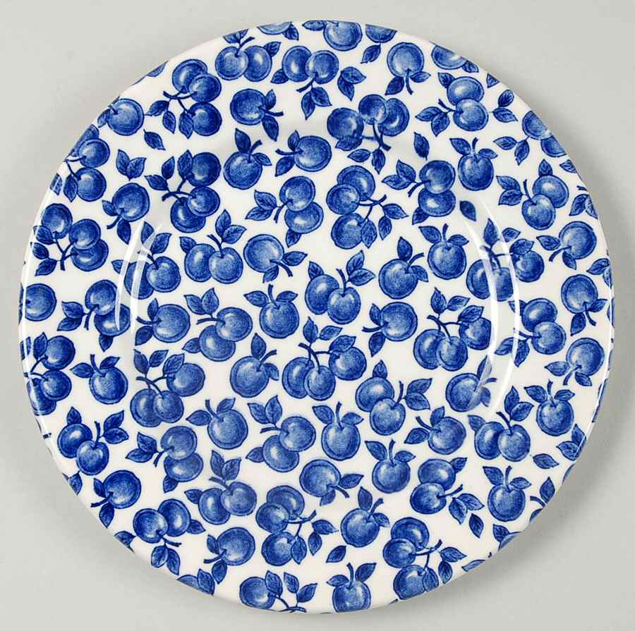 Eit20 Blue Bread & Butter Plate by English Ironstone Tableware-1