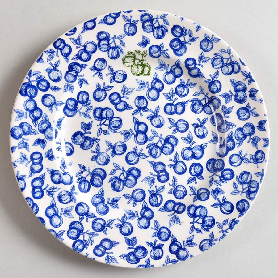 Eit20 Blue Salad Plate by English Ironstone Tableware-1