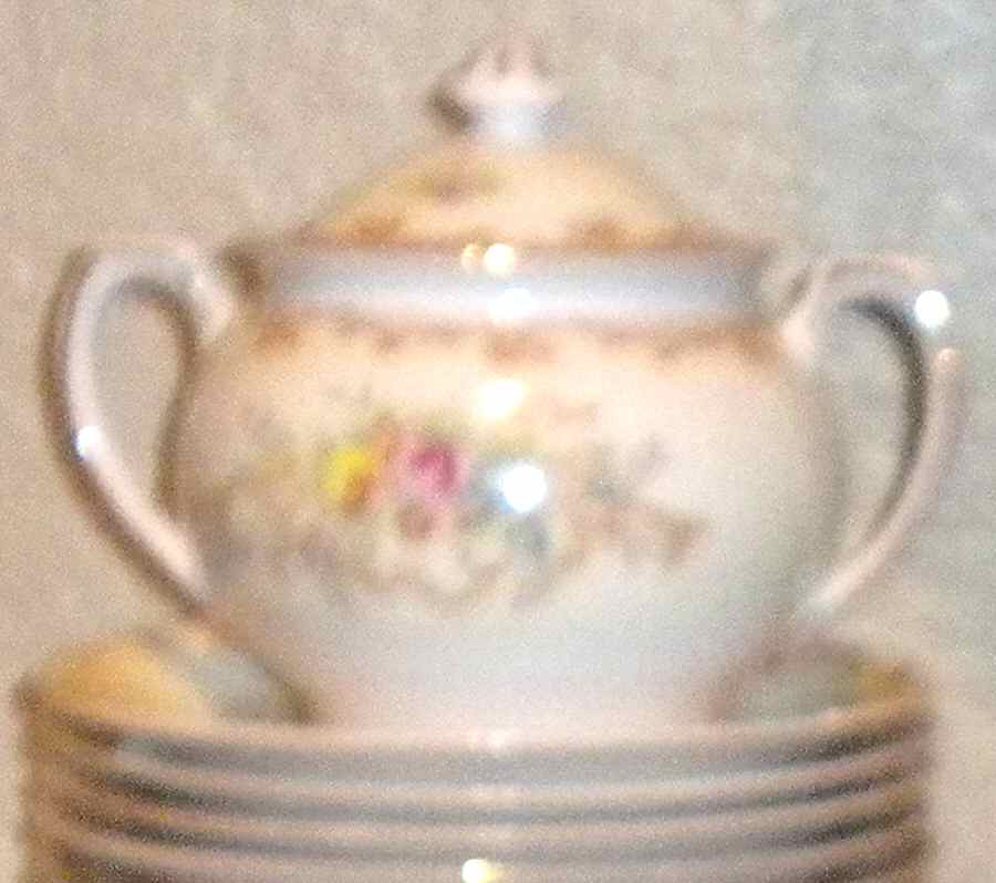 EJ2 Sugar Bowl & Lid by Emico (Japan)-1