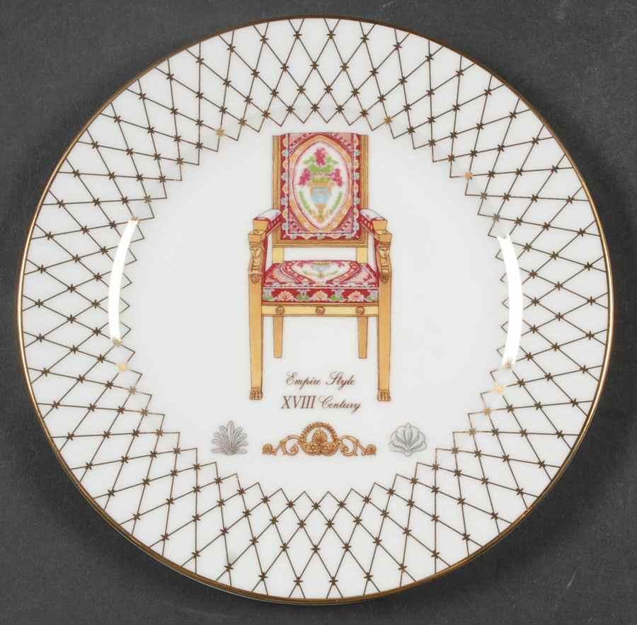 French Chairs Collection Salad Plate by Email de Limoges-1