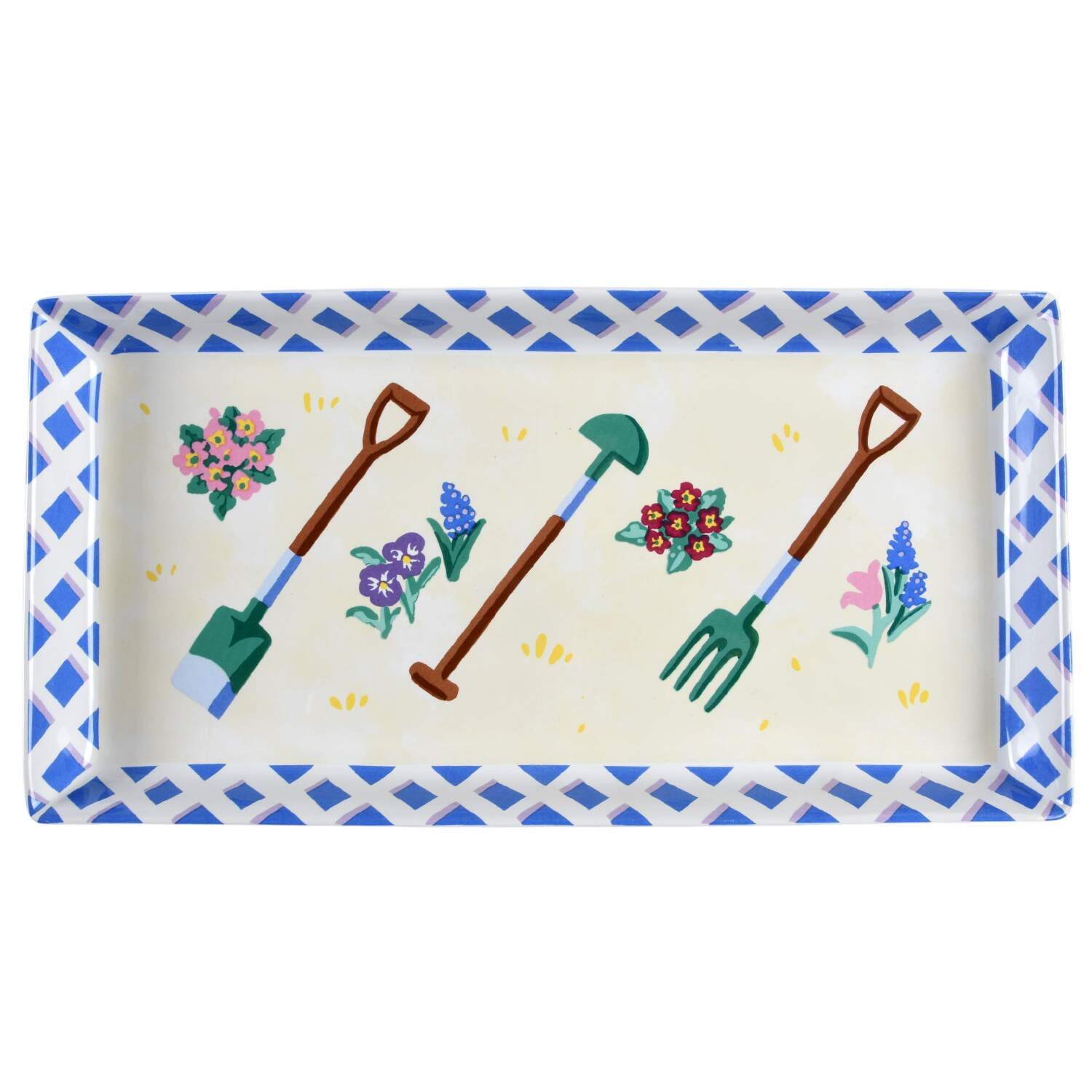 Garden Party 13" Sandwich Tray by Essex Collection-1