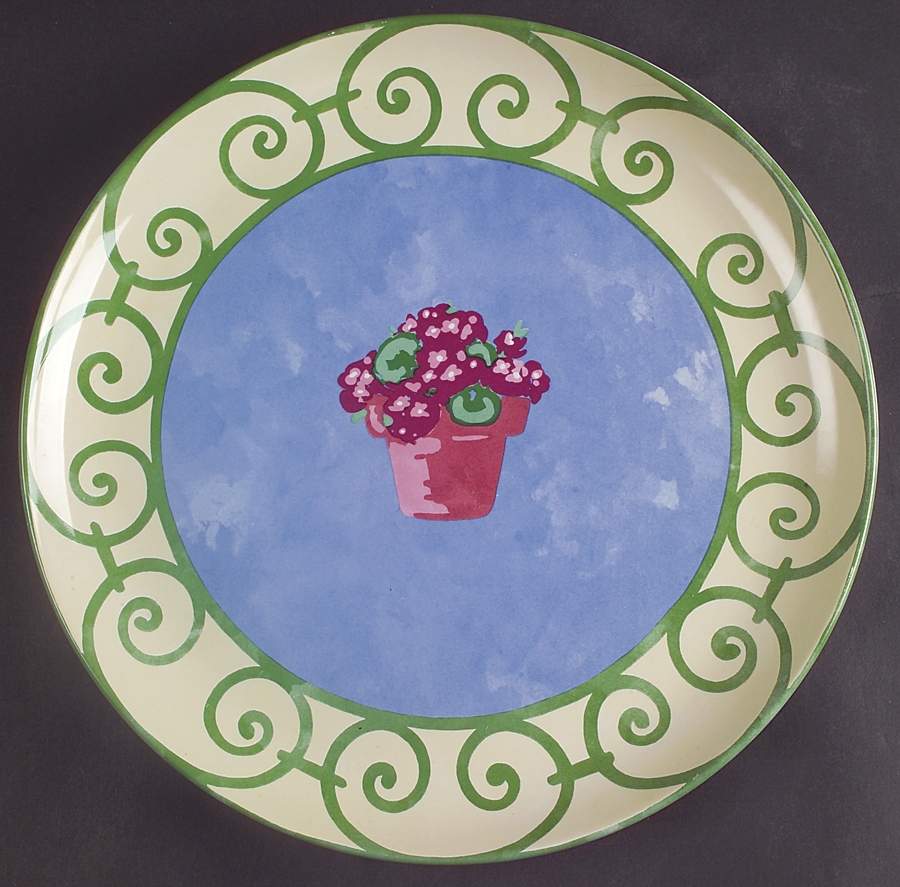 Garden Party Dinner Plate by Essex Collection-1