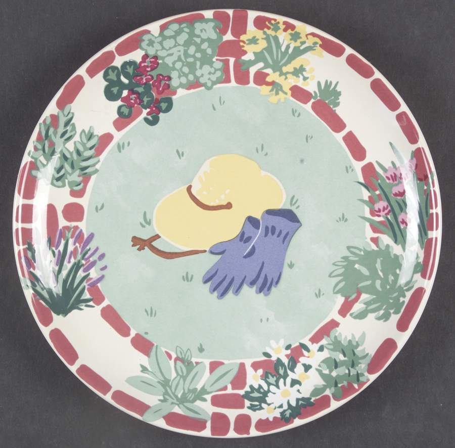 Garden Party Dessert/Pie Plate by Essex Collection-1