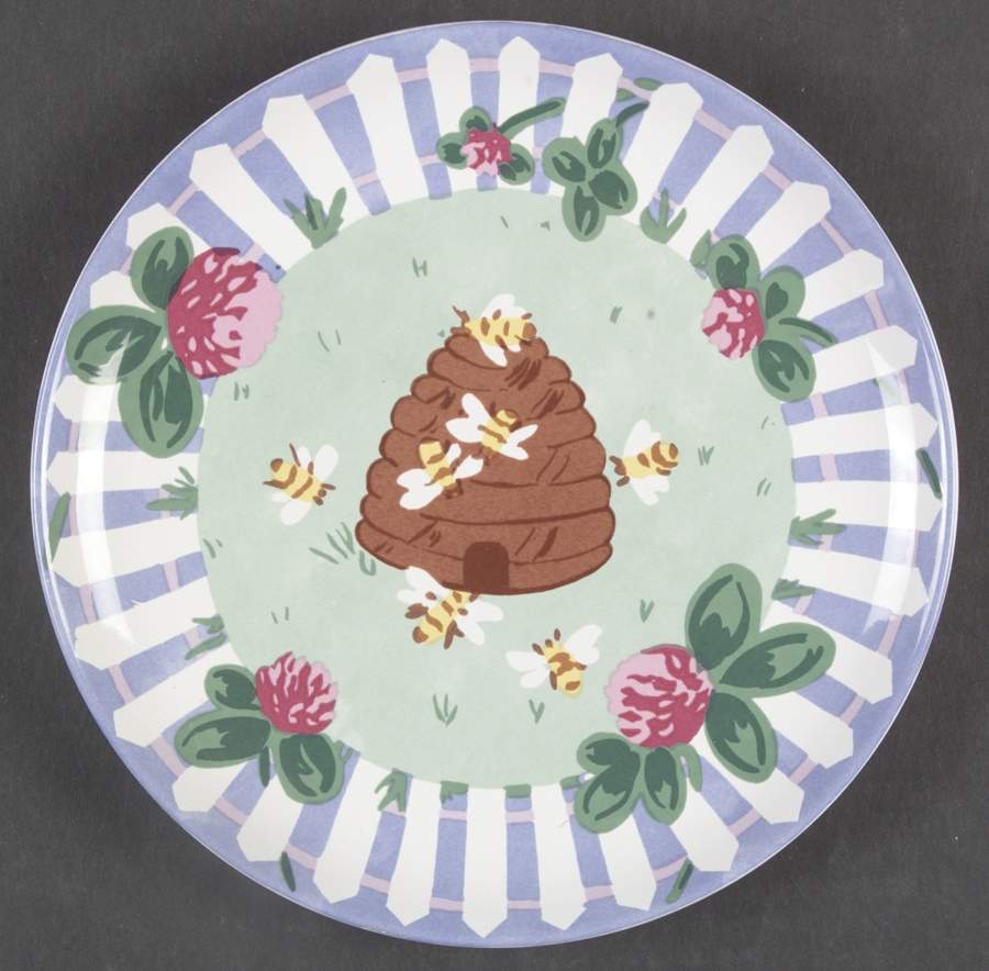 Garden Party Dessert/Pie Plate by Essex Collection-1