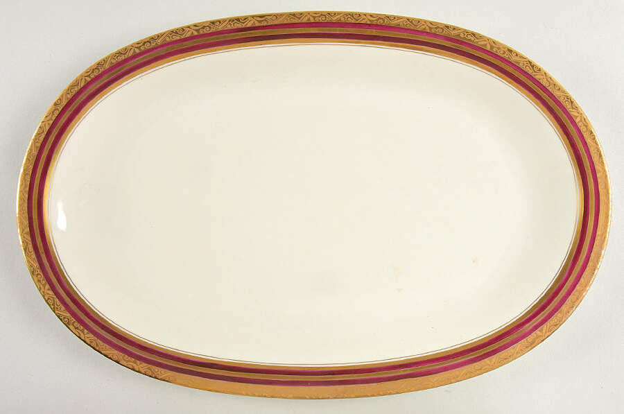 A218 15" Oval Serving Platter by Eschenbach-1