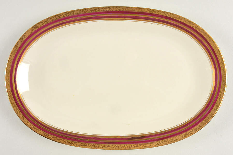 A218 12" Oval Serving Platter by Eschenbach-1