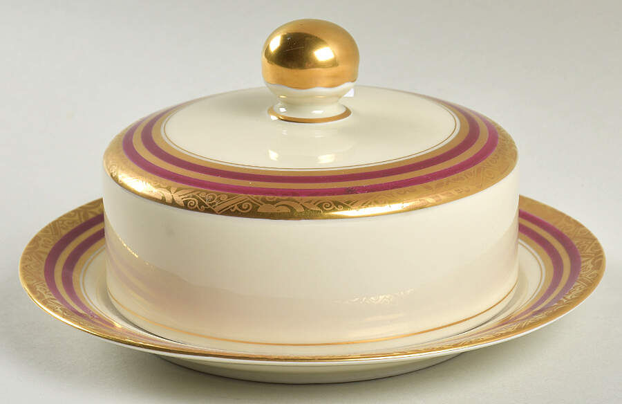 A218 Round Covered Butter by Eschenbach-1