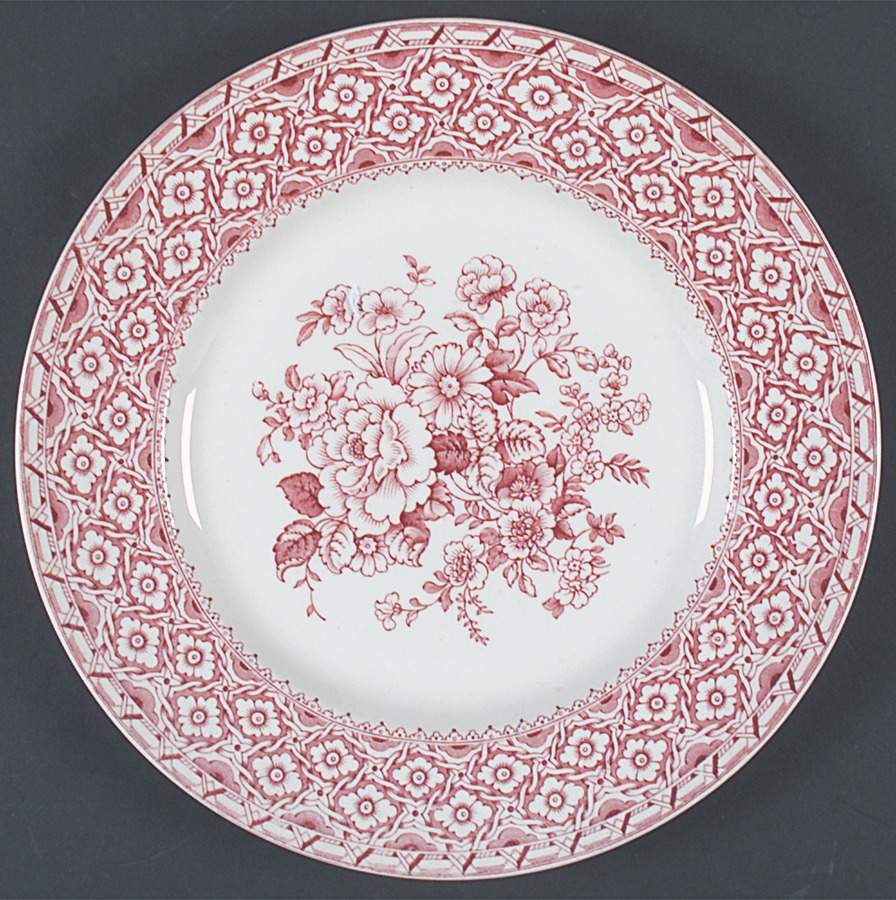 Harvard Dinner Plate by Empire Porcelain -1